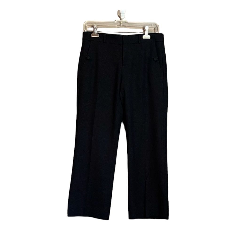 Banana republic Logan black metallic pants